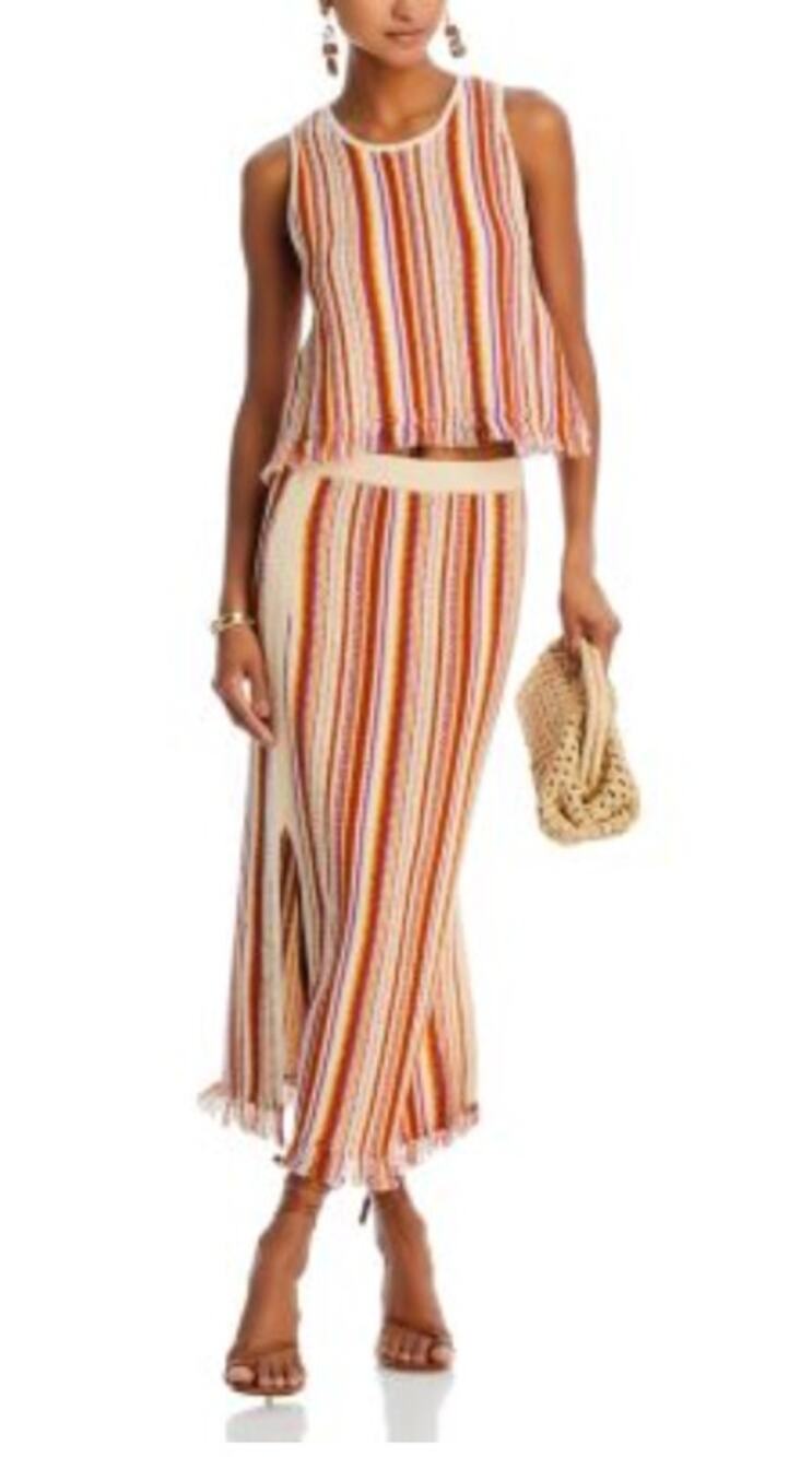Vanessa Bruno Set - Knit Criquet Tank Top and Cypress Skirt size S small